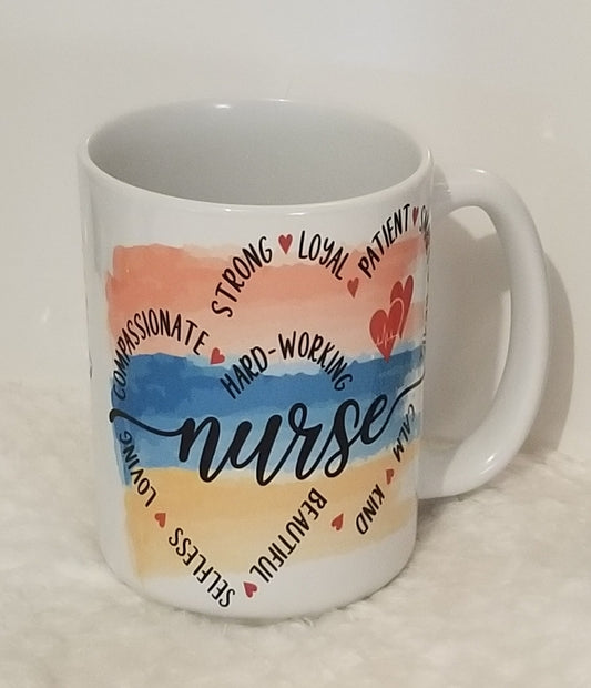 Positive Affirmations Nurse Mug