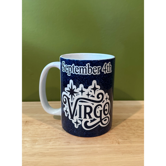Virgo Zodiac Custom Mug
